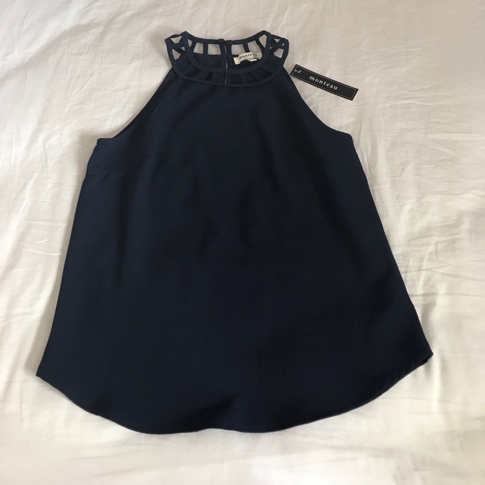 🎀NWT Monteau Sleeveless Blouse🎀