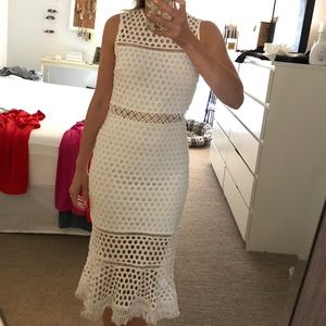 White lulus dress