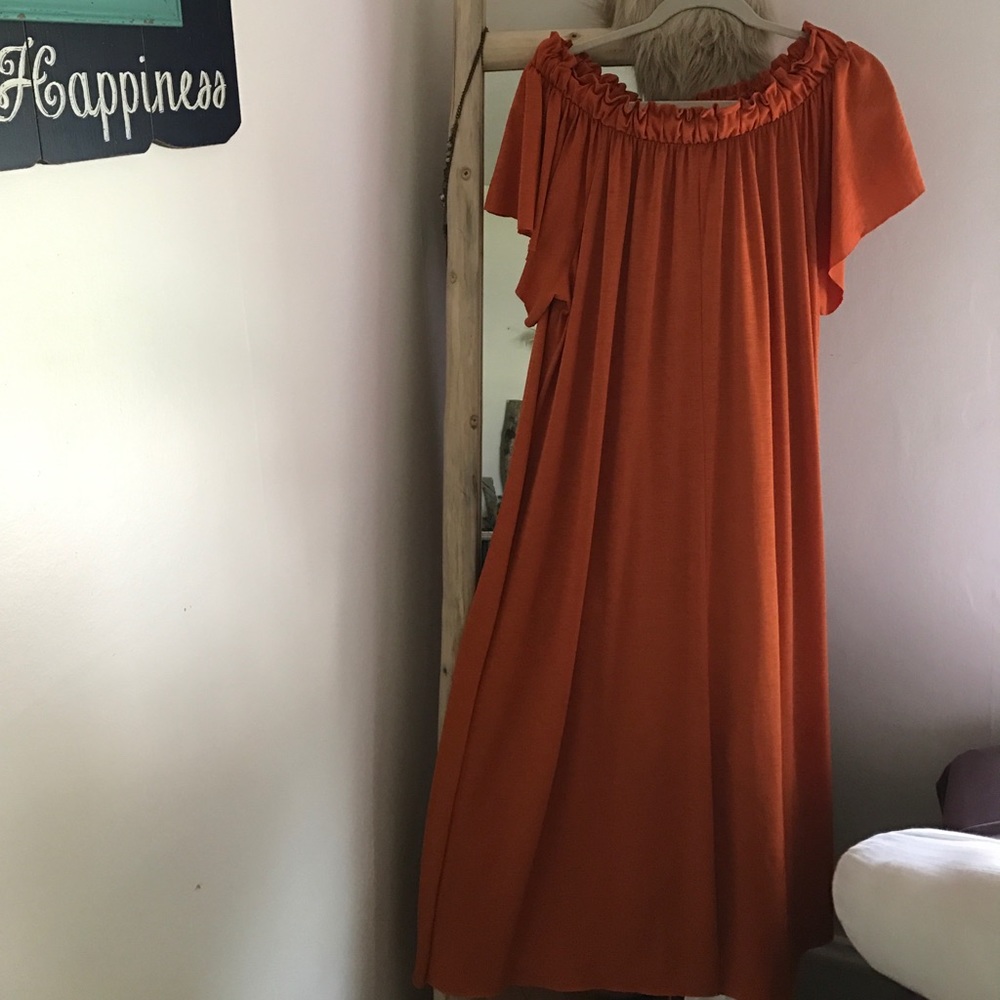 Zara bohemian style dress.