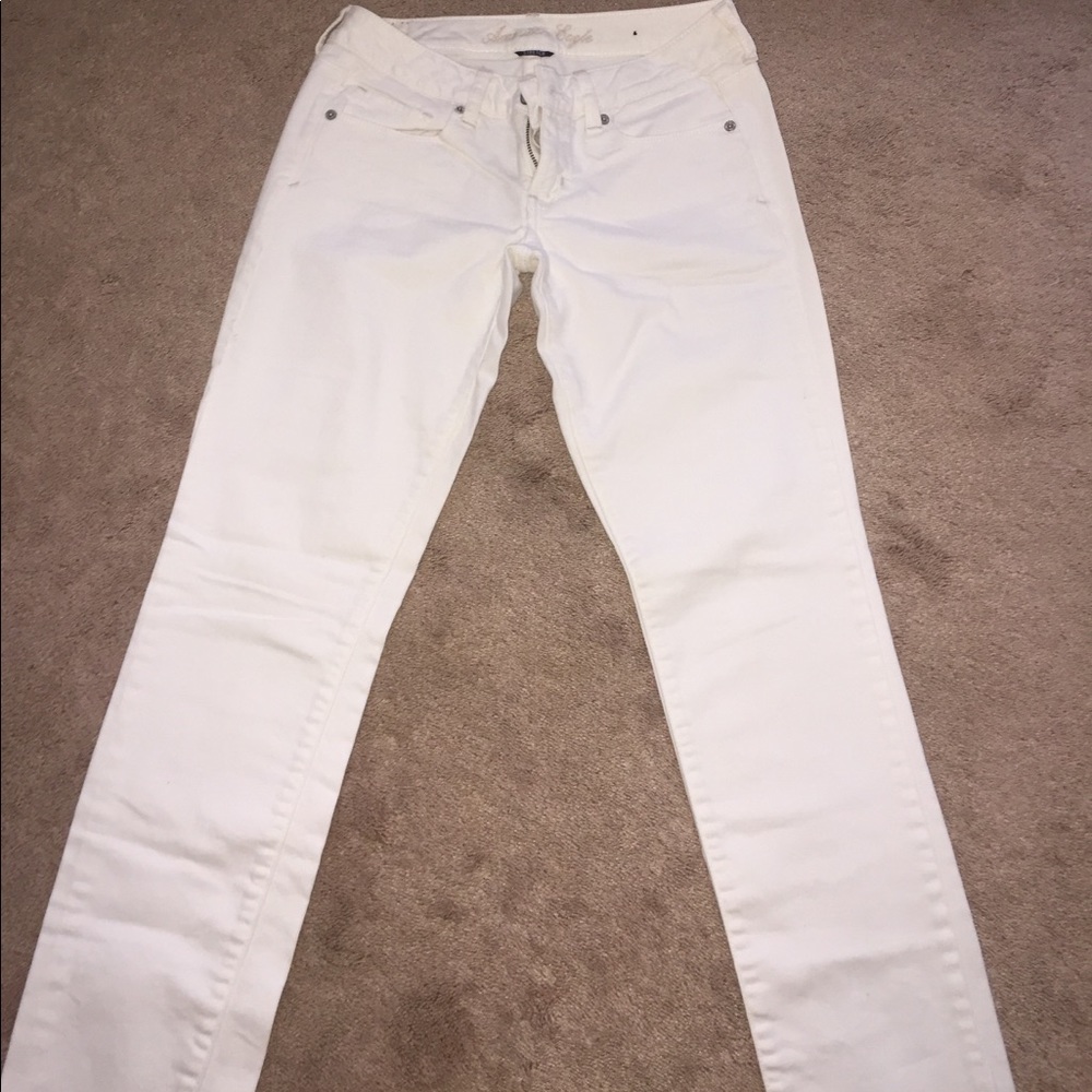 White jeans