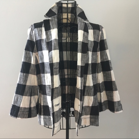 Jones NY Collection Plaid Jacket - Picture 6 of 7