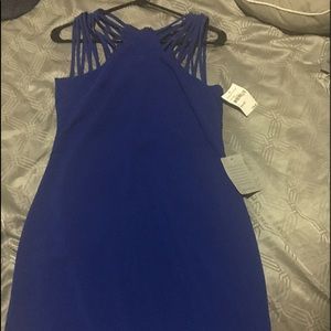 NWT royal blue strappy dress