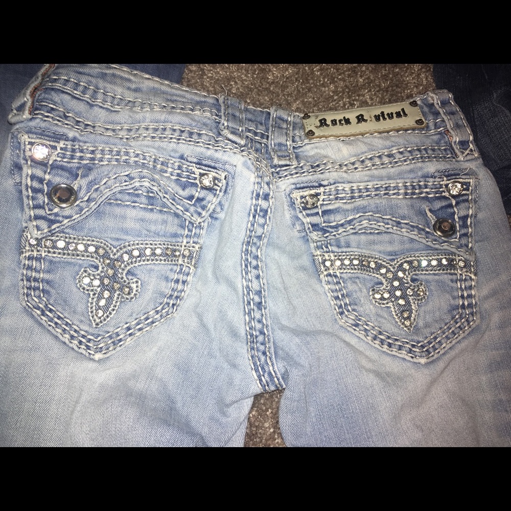 Rock revival jeans