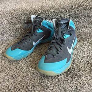 Nike Zoom Hyperquickness Teal/Gray