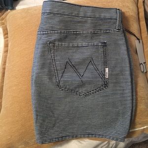 NWT mother mini skirt!!