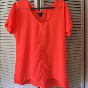 Old Navy M orange blouse