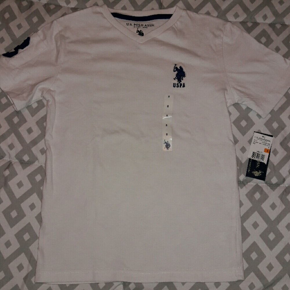 US Polo Assn v neck t shirt
