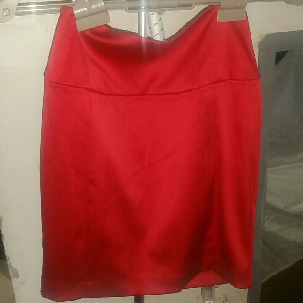 Brand New Red Mini Skirt