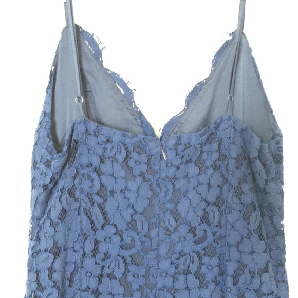 Lulu's Blue Laced Dress - Picture 6 of 8