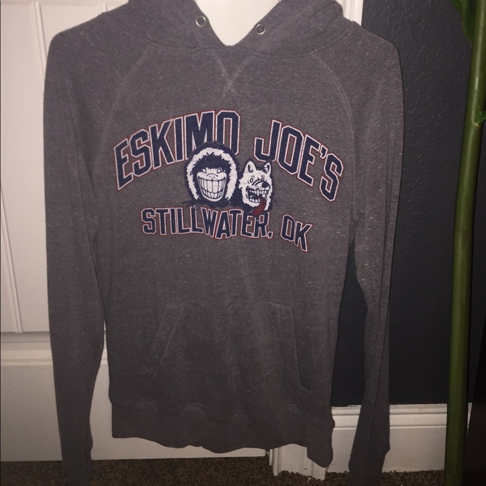 Gray Small Eskimo Joes Hoodie