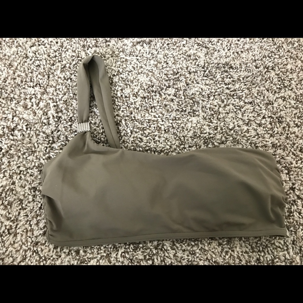 One shoulder bikini top