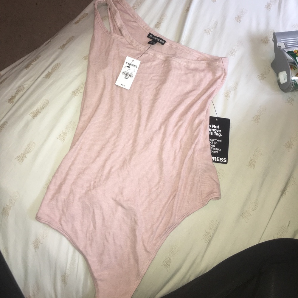 Mauve pink bodysuit