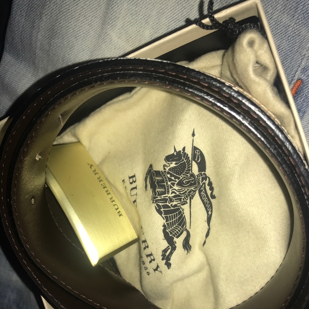 Burberry belt brand new with box!