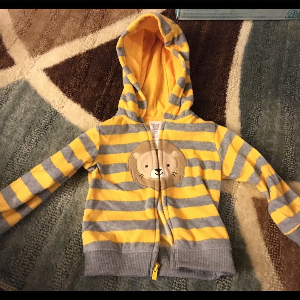 Fleece baby jacket