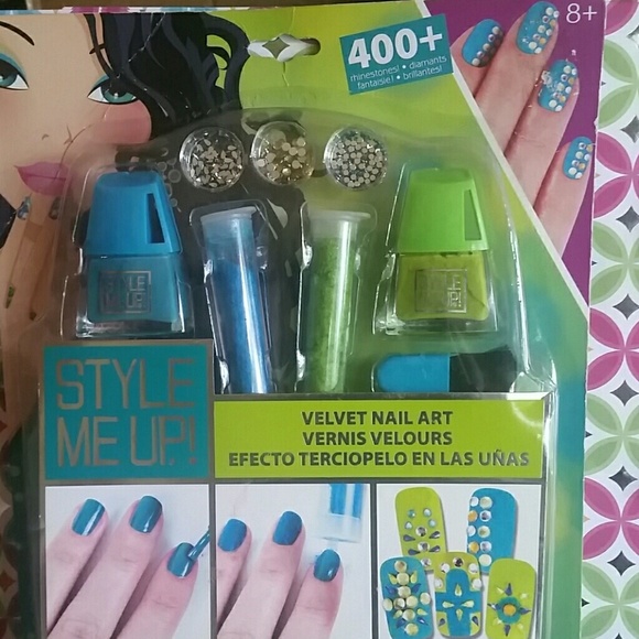 Velvet nail art set - Picture 3 of 3