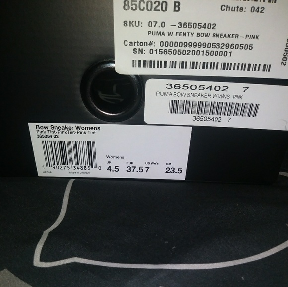 Puma fenty bow sneaker pink - Picture 2 of 7