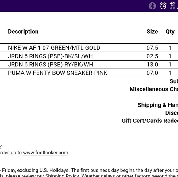 Puma fenty bow sneaker pink - Picture 6 of 7