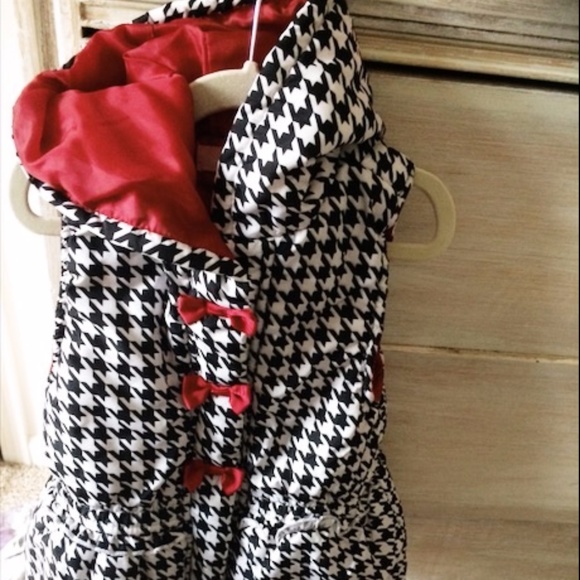 Kids Headquarters Other - Kids Headquarters Vest Houndstooth Girls 6