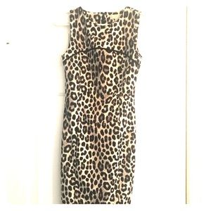 Leopard print dress