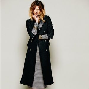 Free people sergeant maxi coat New W/O tags