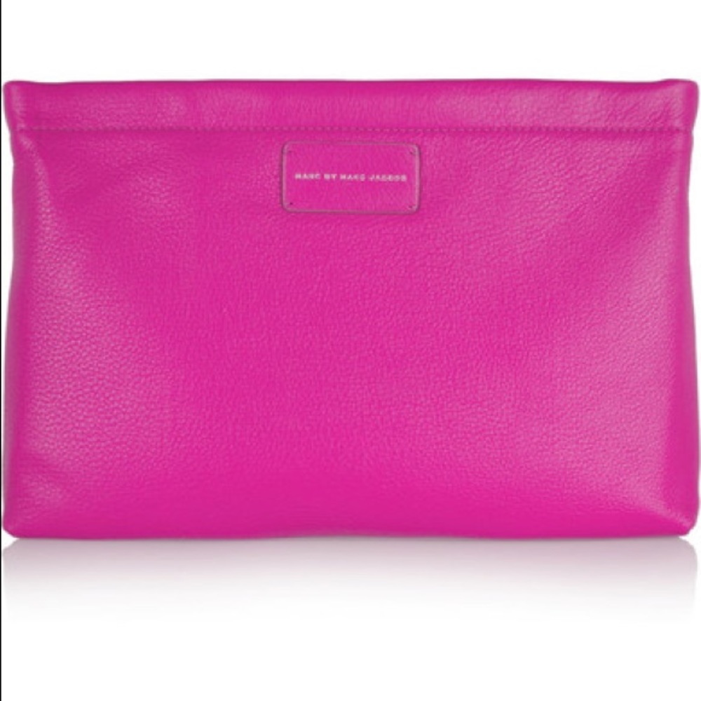 ⚡️FINAL SALE⚡️Marc Jacobs Hot Pink Leather Clutch