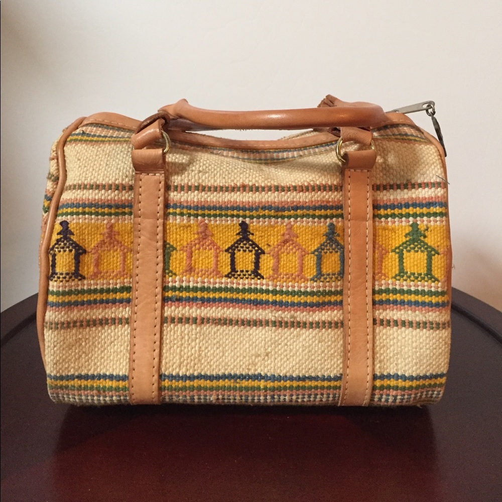 The Elephant Walk-Handcrafted Rug Bag