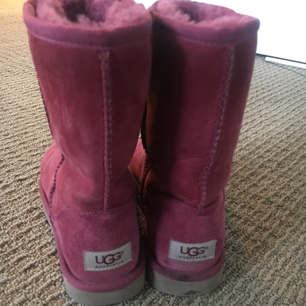Maroon uggs - Picture 2 of 3