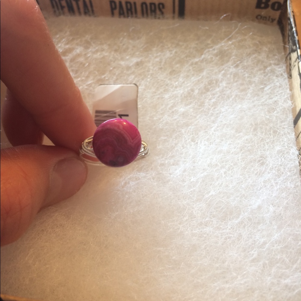 Last simply wrapped wire ring! Brand new!