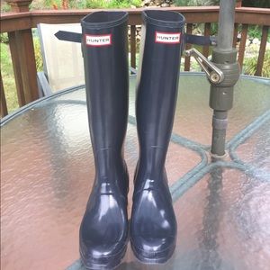 Hunter rain boots