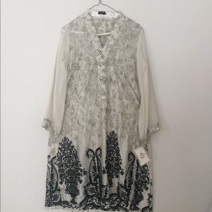 BRAND NEW Agha Noor Embroidered Pakistani Shirt