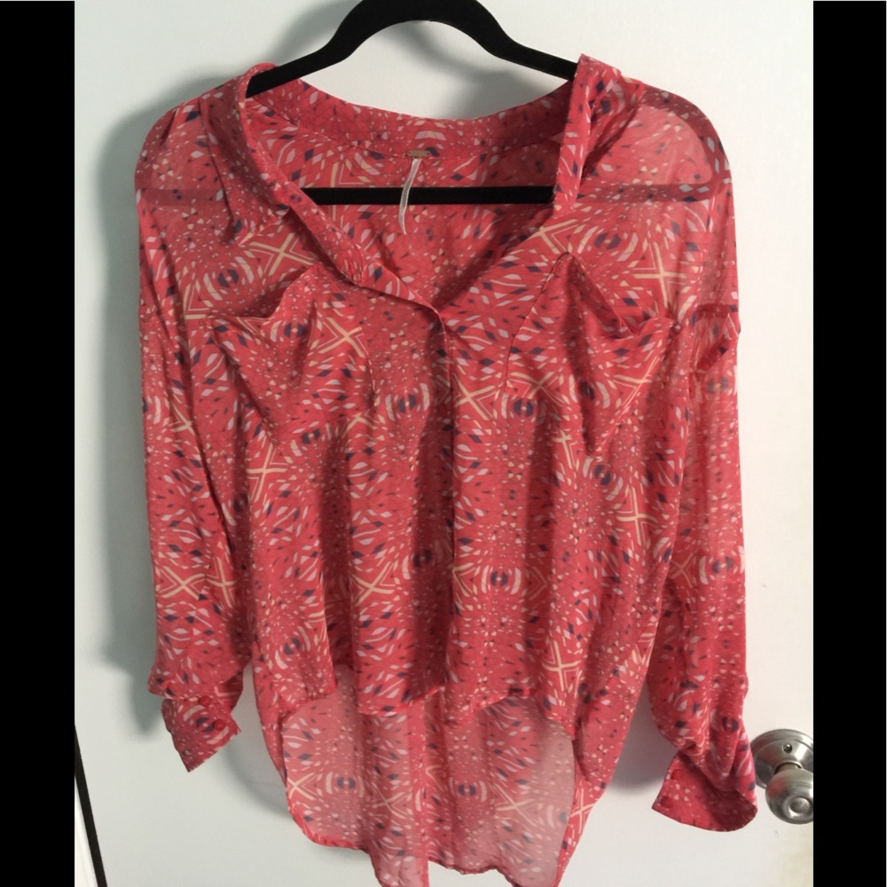 Free People boho blouse