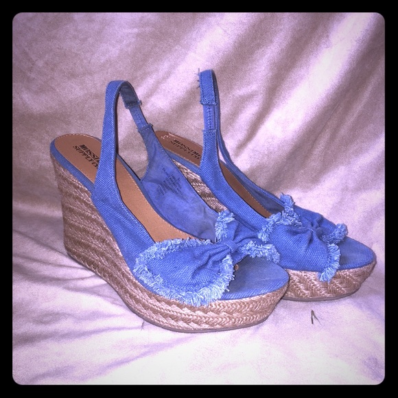 Mossimo Supply Co. Shoes - Mossimo Platform Hemp Wedges