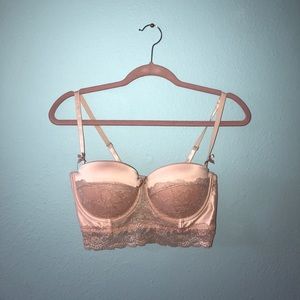 Baby pink bra