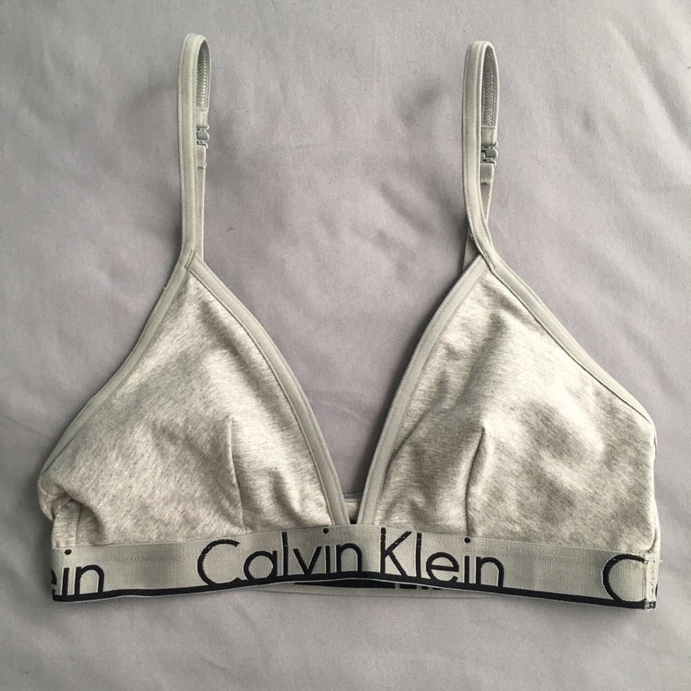 BRAND NEW calvin klein v cut bra (NEVER WORN)