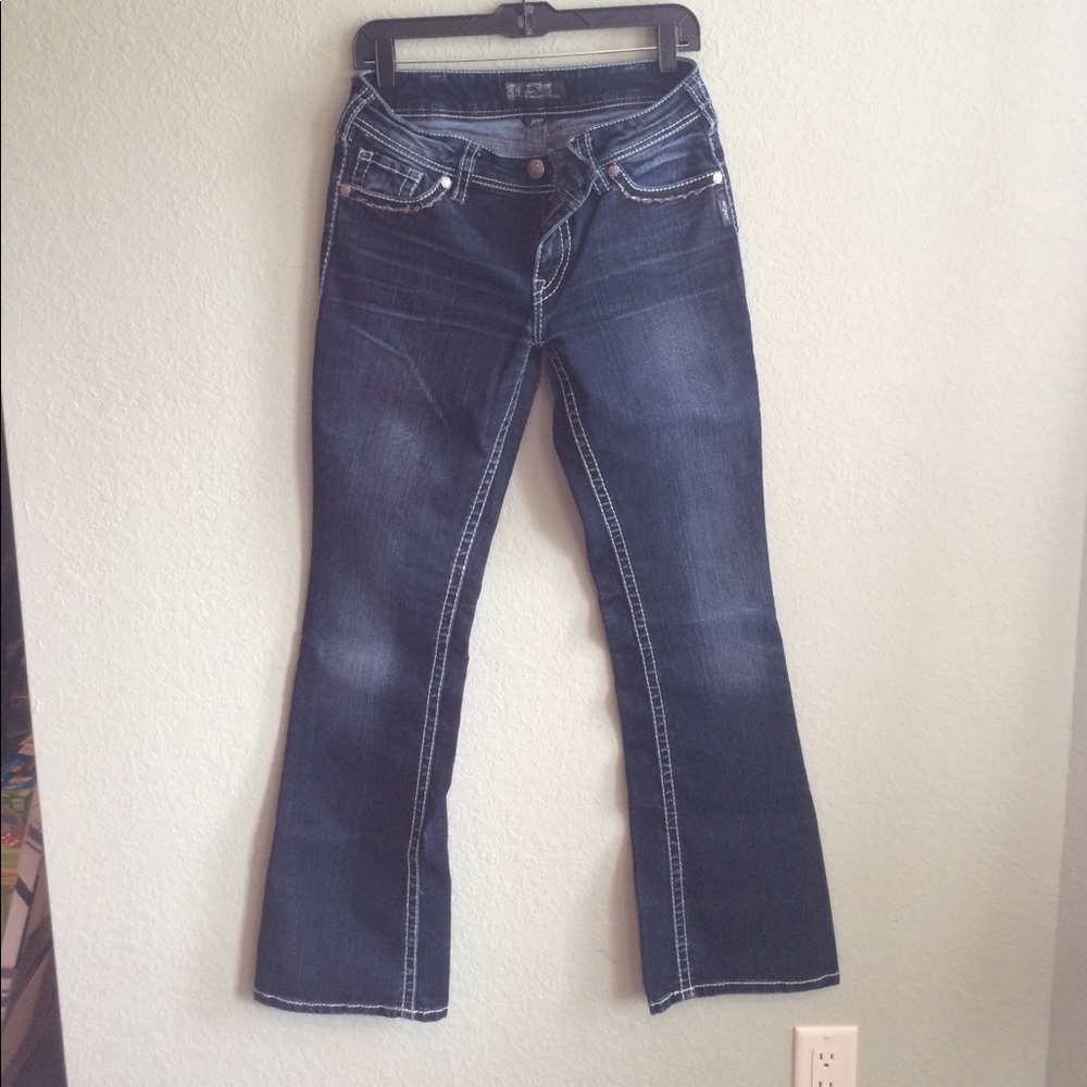 Silver jeans. 30x34.