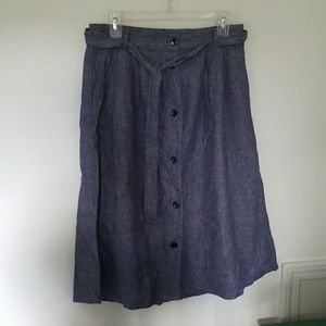 Chambray Skirt
