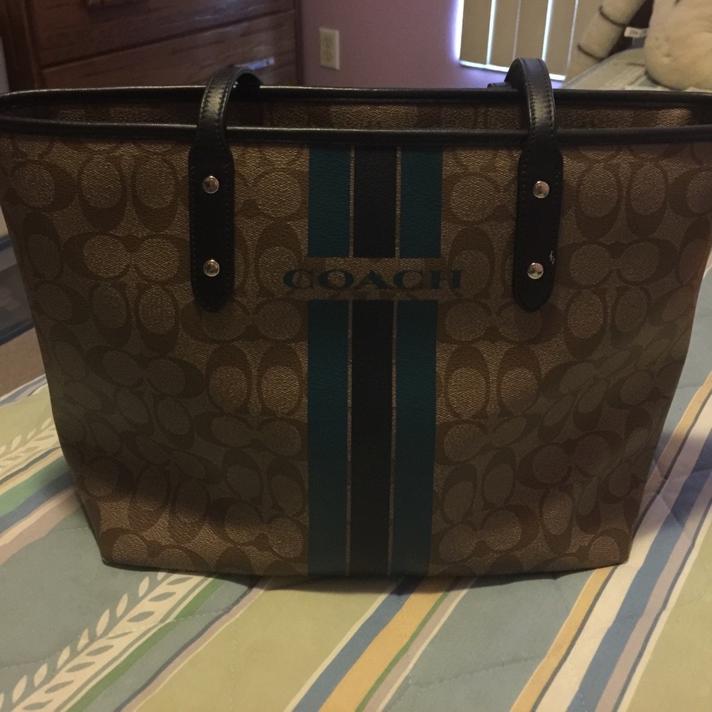 Coach Genuine Leather Tote