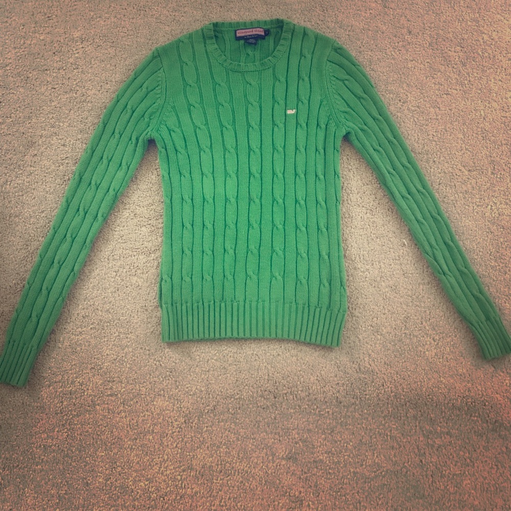 Cable-knit Vineyards Vines Sweater - Picture 1 of 3