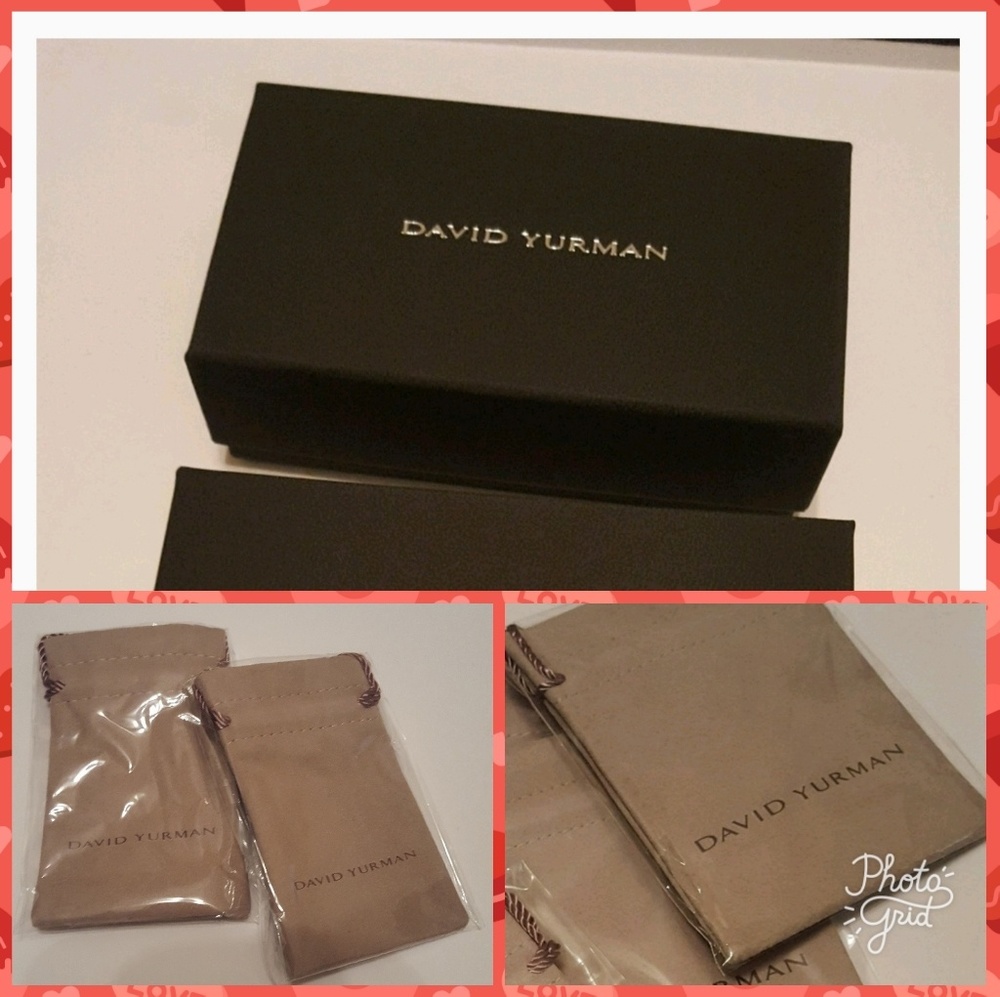 David yurman Box and one pouch Small