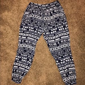 Flowy jogger pants