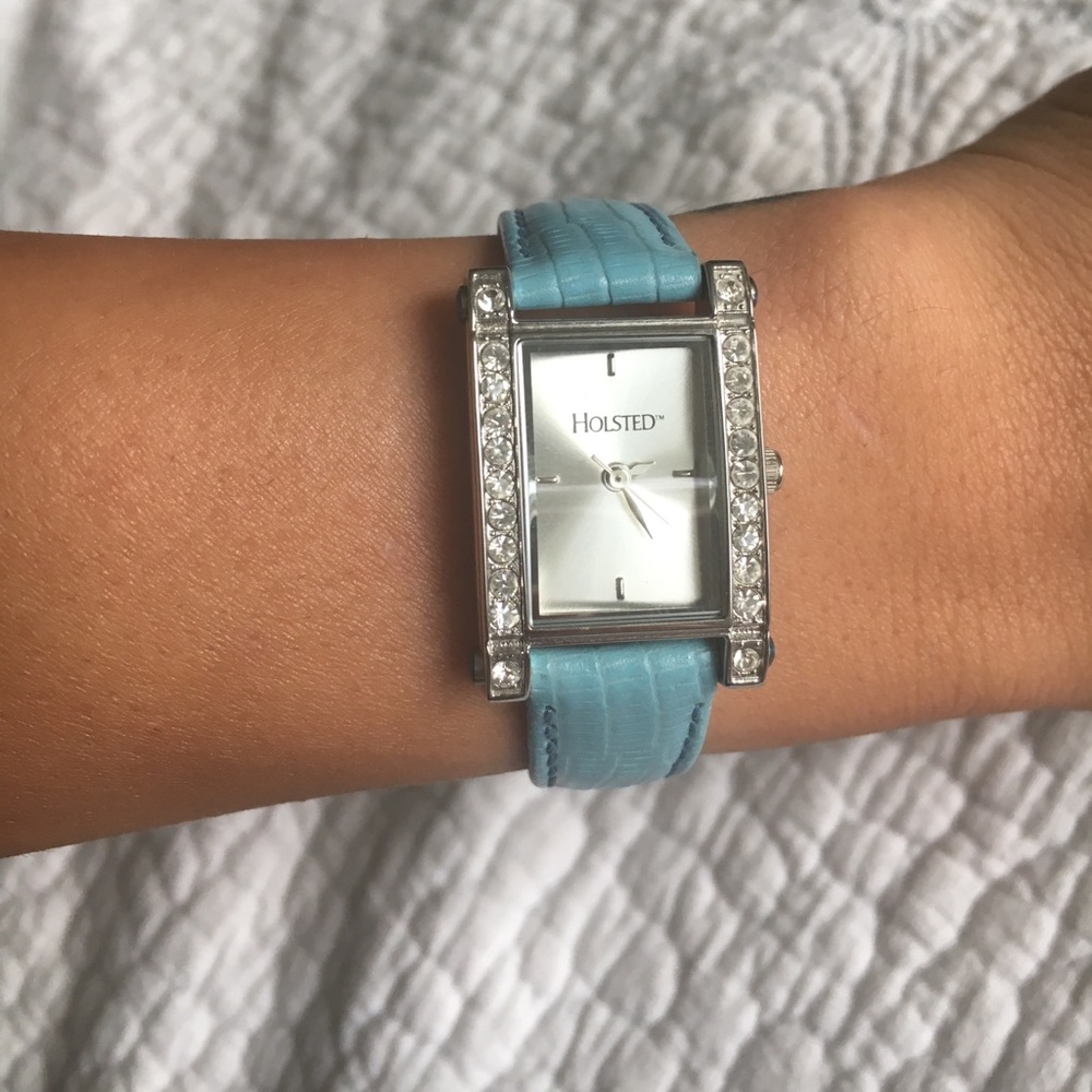 Genuine leather Holsted watch