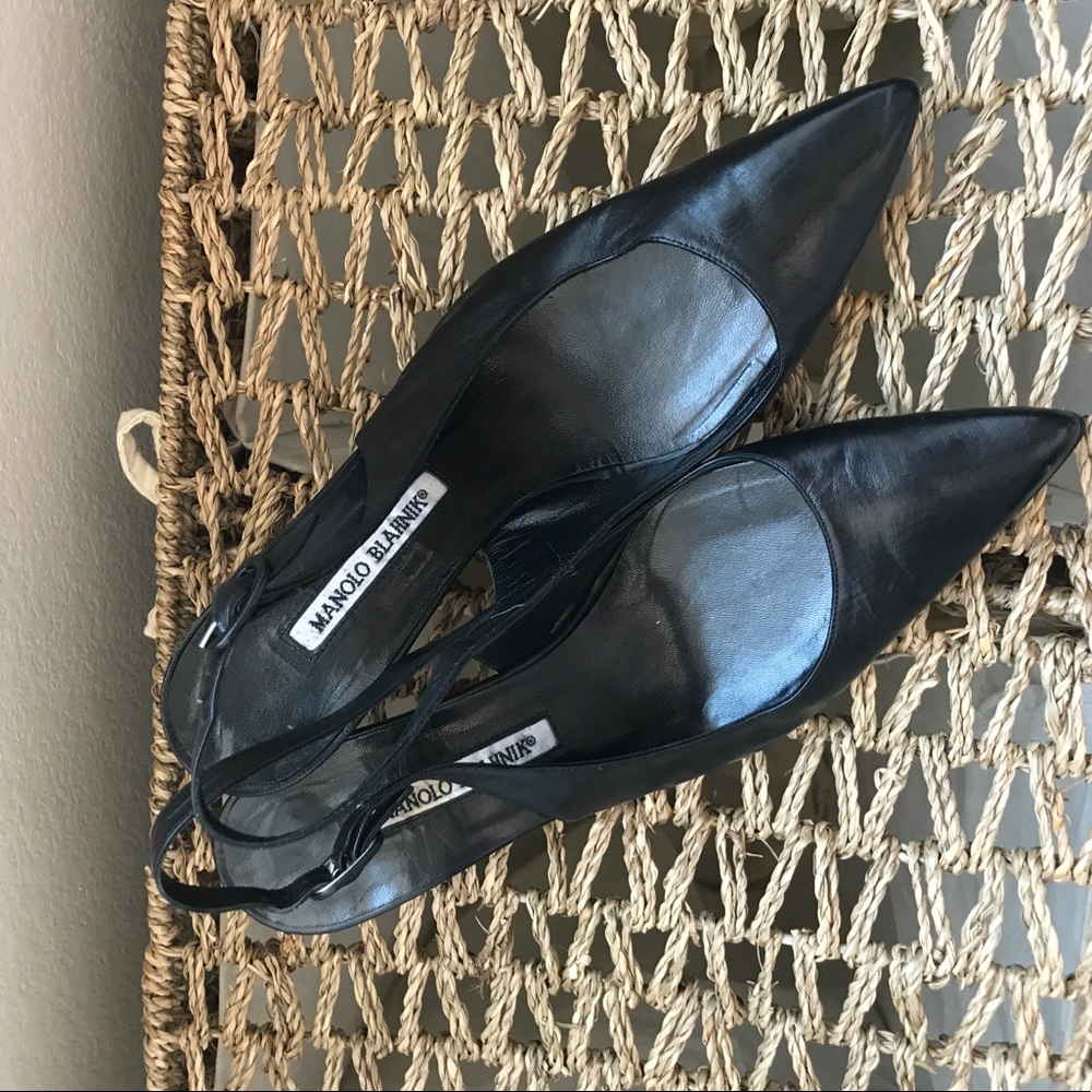 Manolo Blahnik Slingbacks
