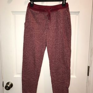 Red and soft Joggers