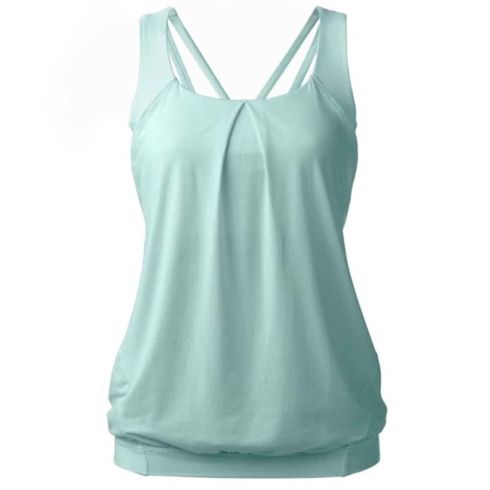 Mint padded nouveau limits lululemon tank