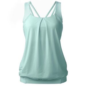Mint padded nouveau limits lululemon tank