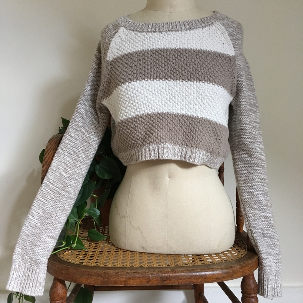 Express Crop Sweater