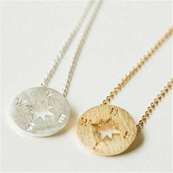 Dainty Compass Necklace - Picture 2 of 3
