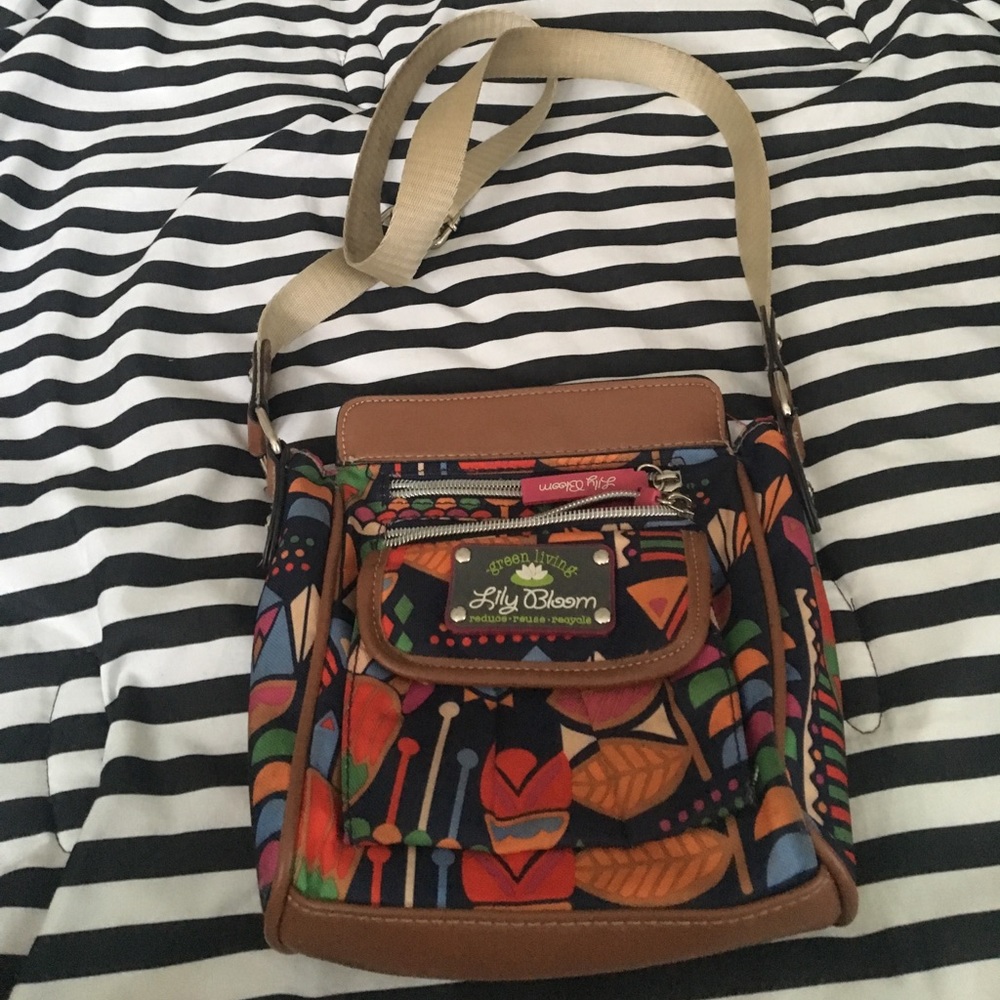 Lily Bloom Tribal and Floral Crossbody