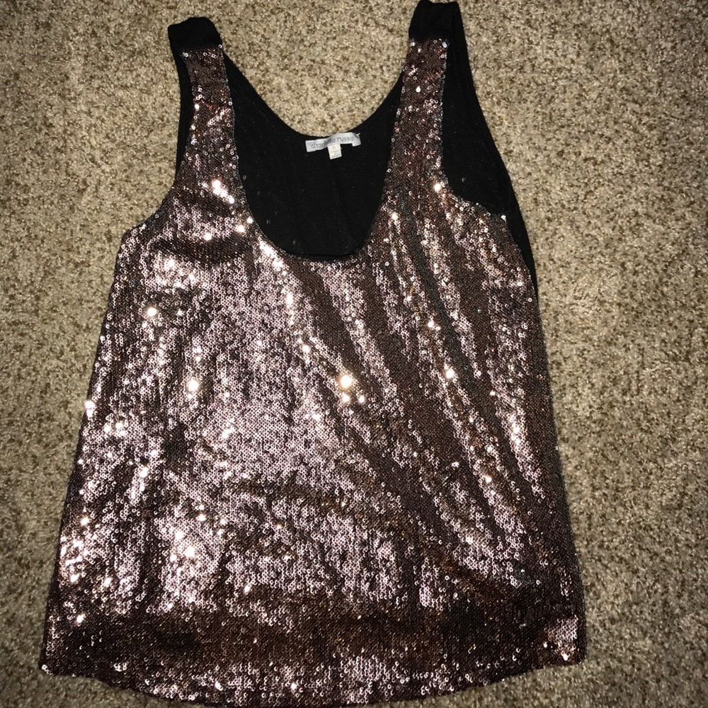 Charlotte Russe Shimmer Top
