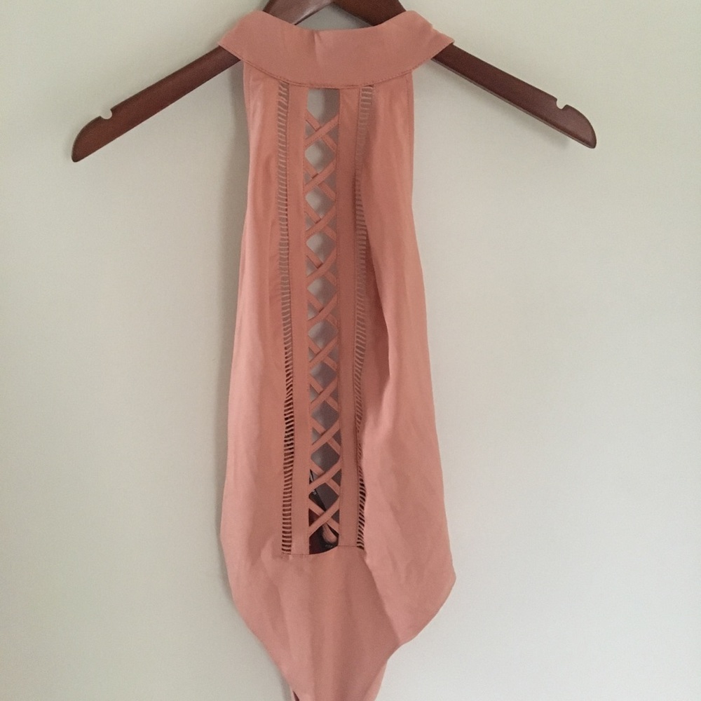 Apricot Knit Bodysuit!